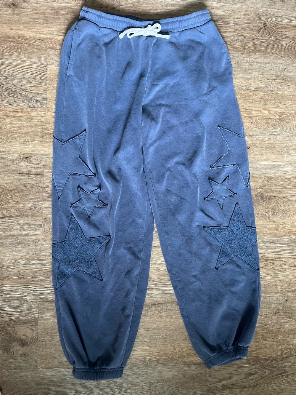 Women’s Navy Star Appliqué Sweatpants